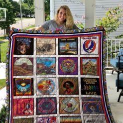 The Great Grateful Dead Albums Co Quilt Blanket