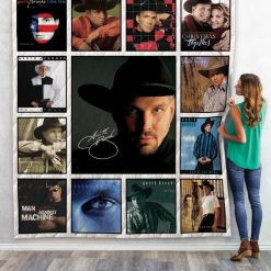 The Hits Garth Brooks Albums Collection Quilt Blanket