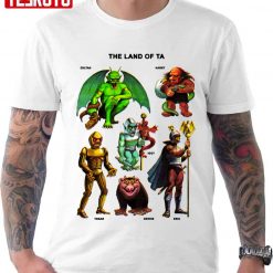 The Land Of Ta Sheet Zoltan Harry Iggy Tokar Geedis Erik Unisex T-shirt