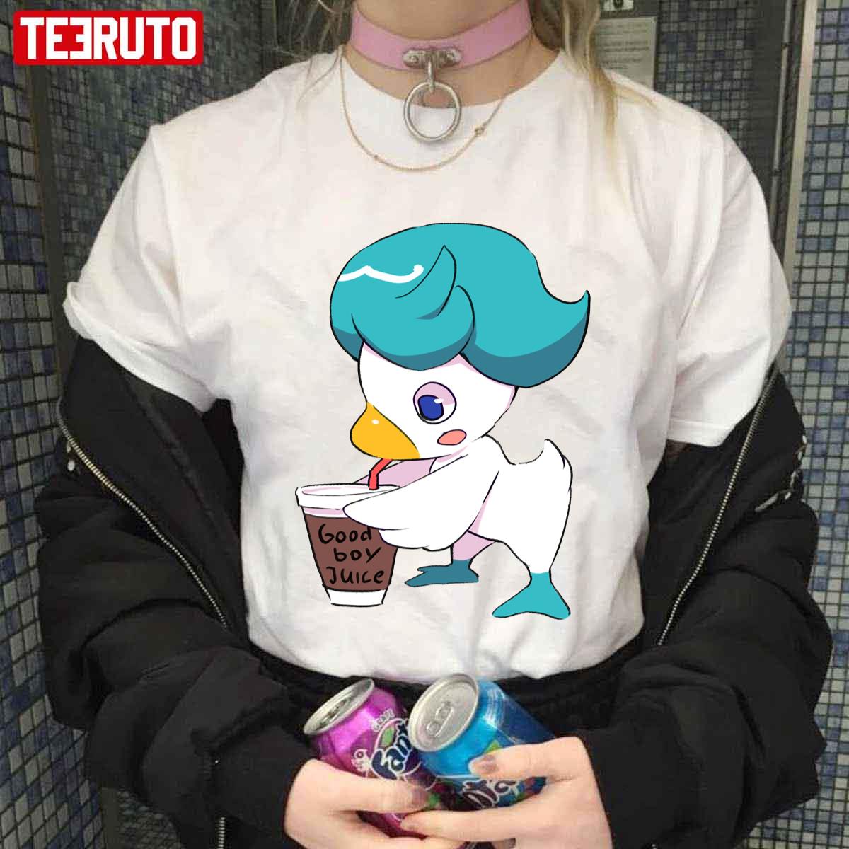 The New Duck Good Boy Juice Quaxly Pokemon Unisex T-shirt
