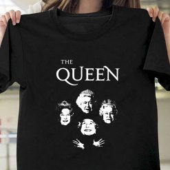 The Queen Queen Elizabeth X Queen Band Bohemian Rhapsody Style