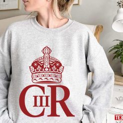 The Royal Cypher Of King Charles Iii Design Unisex Sweatshirt