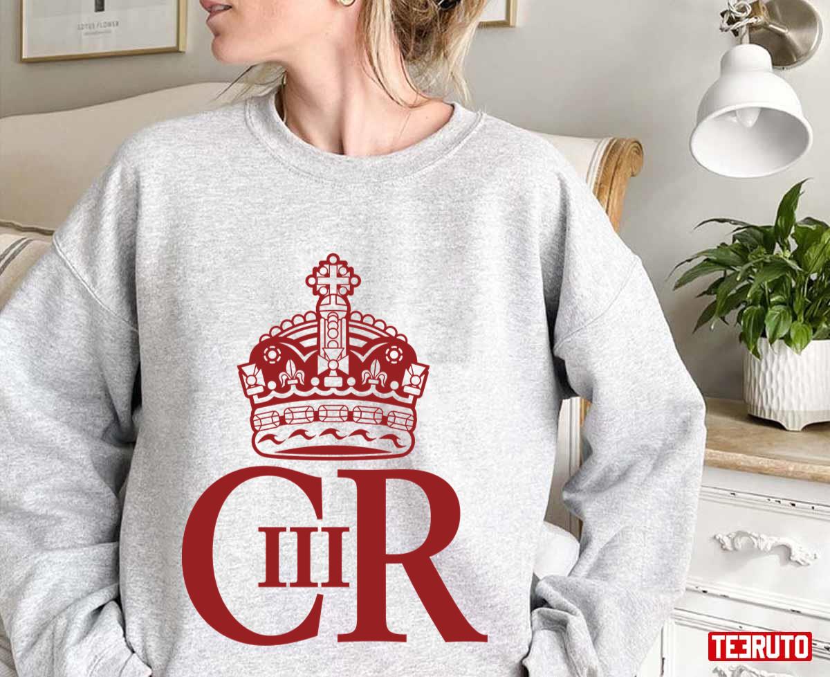 The Royal Cypher Of King Charles Iii Design Unisex Sweatshirt