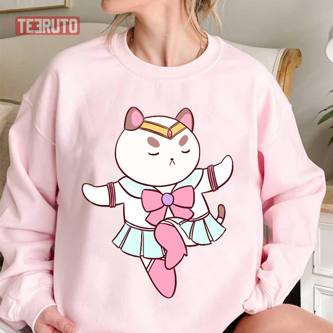 The Sailor Cat Bee And Puppycat Unisex Sweatshirt
