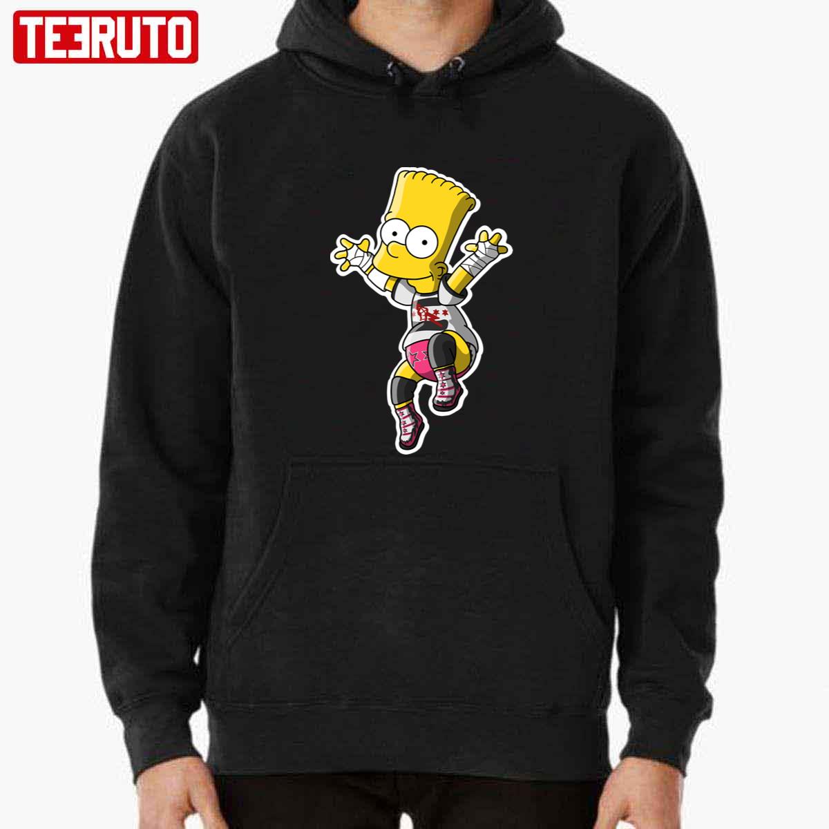 The Simpsons Cm Punk Bart Unisex T-shirt - Teeruto