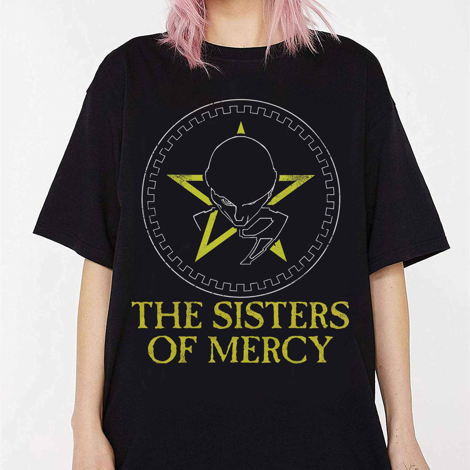 The Sisters Of Mercy Gothic Rock Dark Wave Sisters Of Mercy Sisters Andrew Eldritch Unisex T-shirt