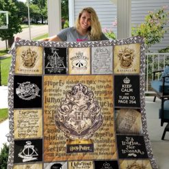 The Three Broomsticks Harry Potter Style Collection Quilt Blanket