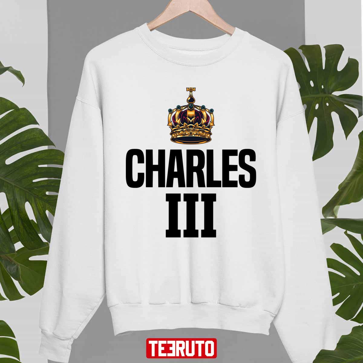 The Throne Of UK King Charles Iii Unisex Sweatshirt