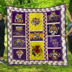 The Tigers Ncaa Lsu Tigers Quilt Blanket
