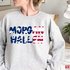 The USA Flag Morgan W MW Flag Unisex Sweatshirt