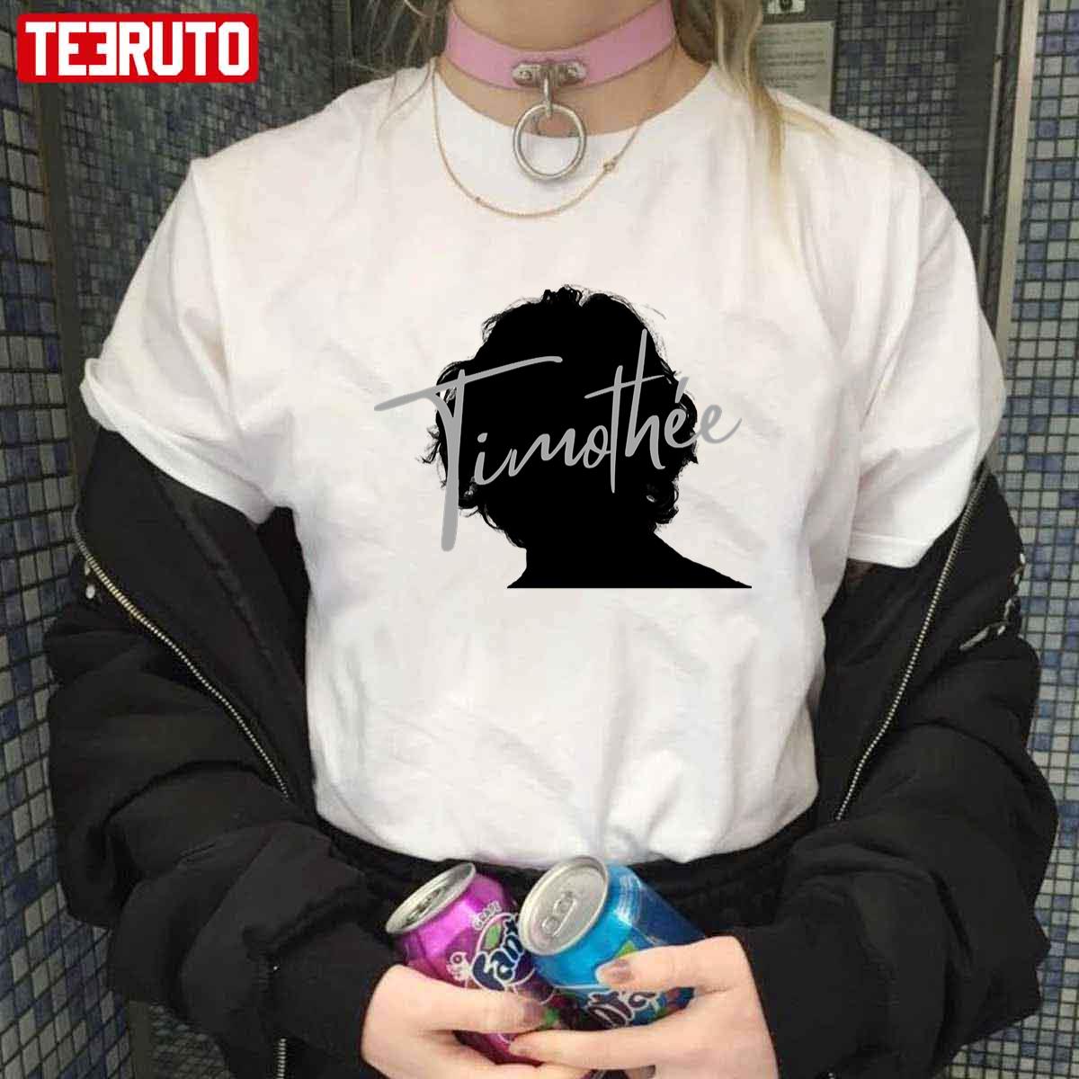 Timothée Chalamet Shadow Art Unisex T-shirt