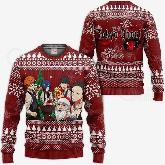 Tokyo Ghoul Ugly Christmas Anime Xmas Idea Knitted Sweater