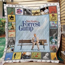 Tom Hanks Is Forrest Gump Quilt Blanket