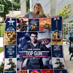 Top Gun Tom Cruise 1986 – 2019 Quilt Blanket
