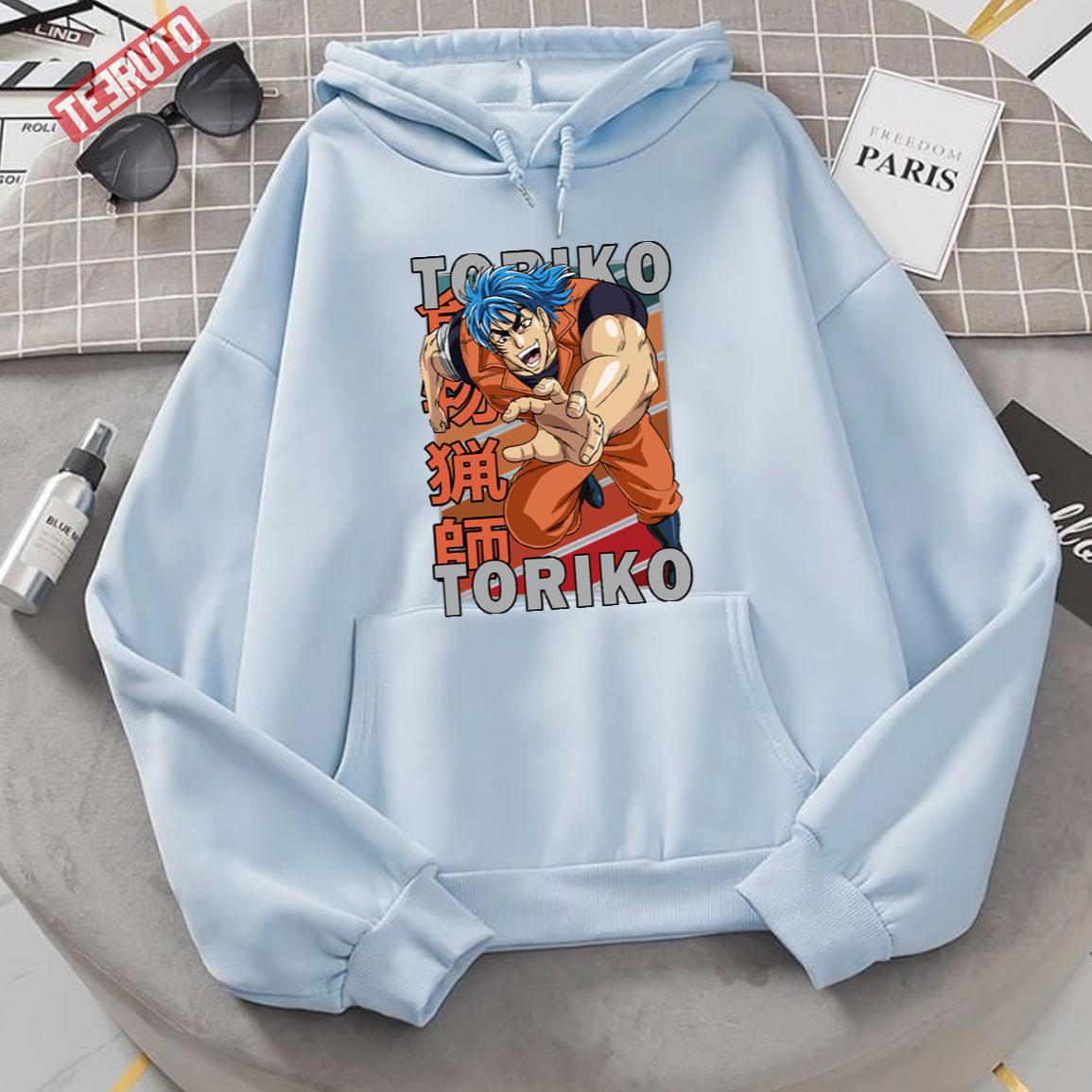 Toriko Suridi Kaimaku Anime Retro Unisex Hoodie