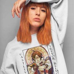 Trevor Belmont Castlevania Castlevania Anime Manga Vntage Art Unisex T-Shirt