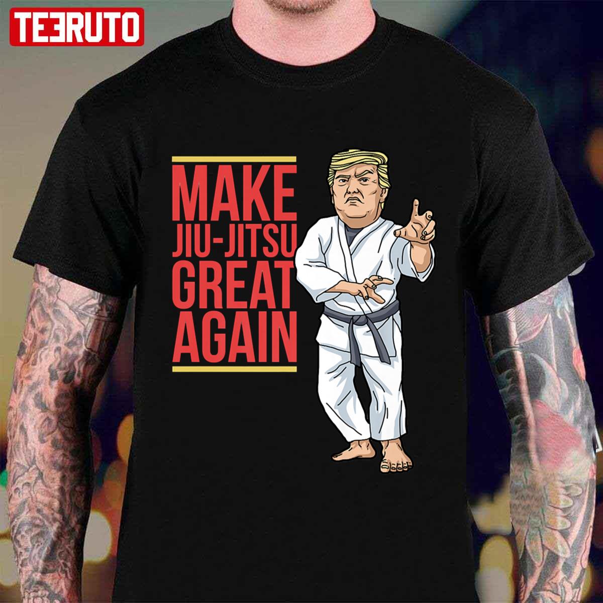 Trump Make Jujitsu Great Again Bjj Unisex T-shirt