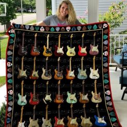 Types Of Guitar Quilt Blanket