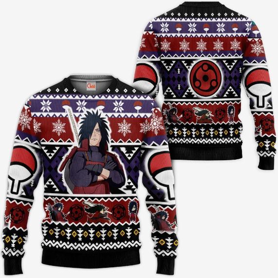 Uchiha Madara Christmas Custom Xmas Idea Knitted Sweater