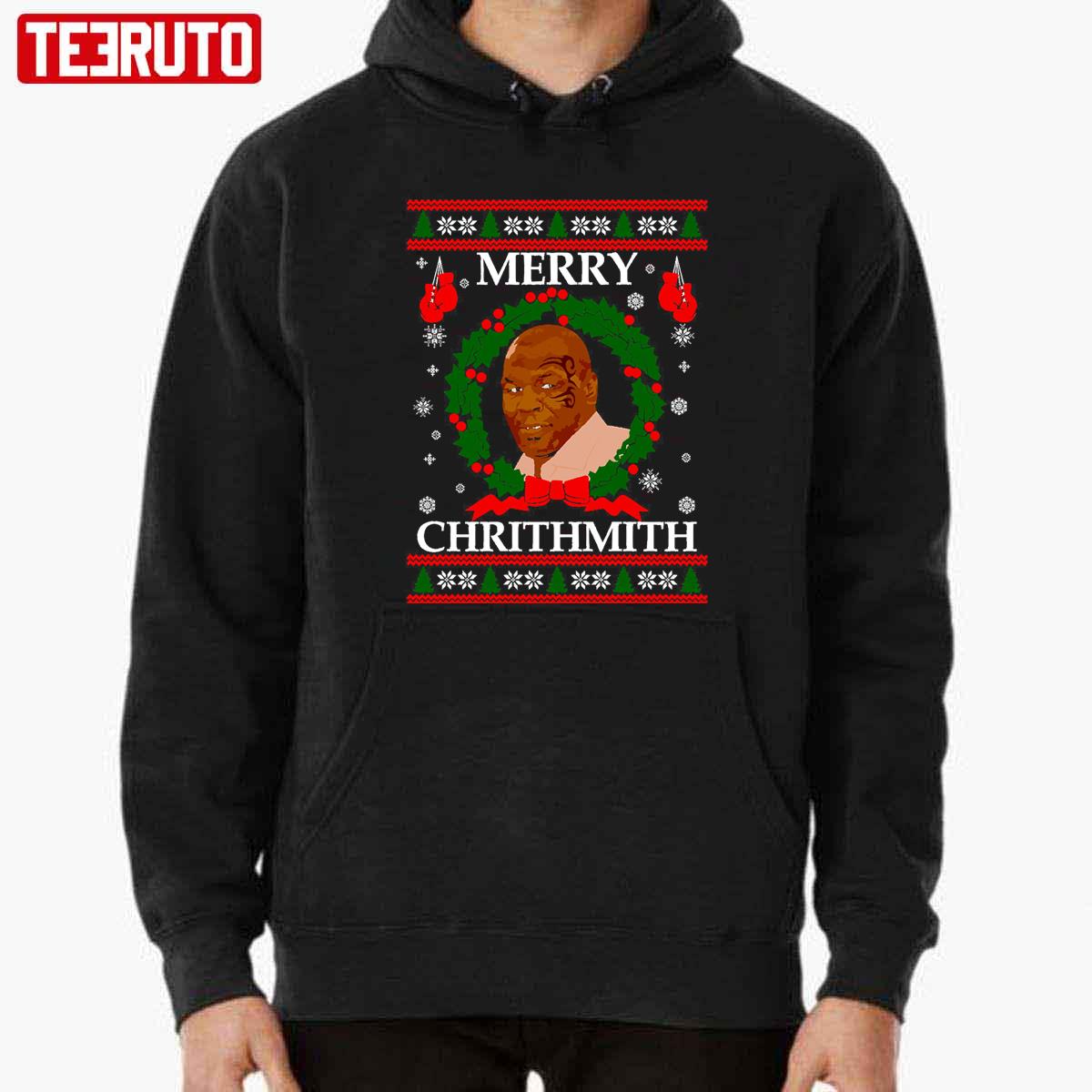 Ugly Mike Tyson Merry Chrithmith Unisex Sweatshirt