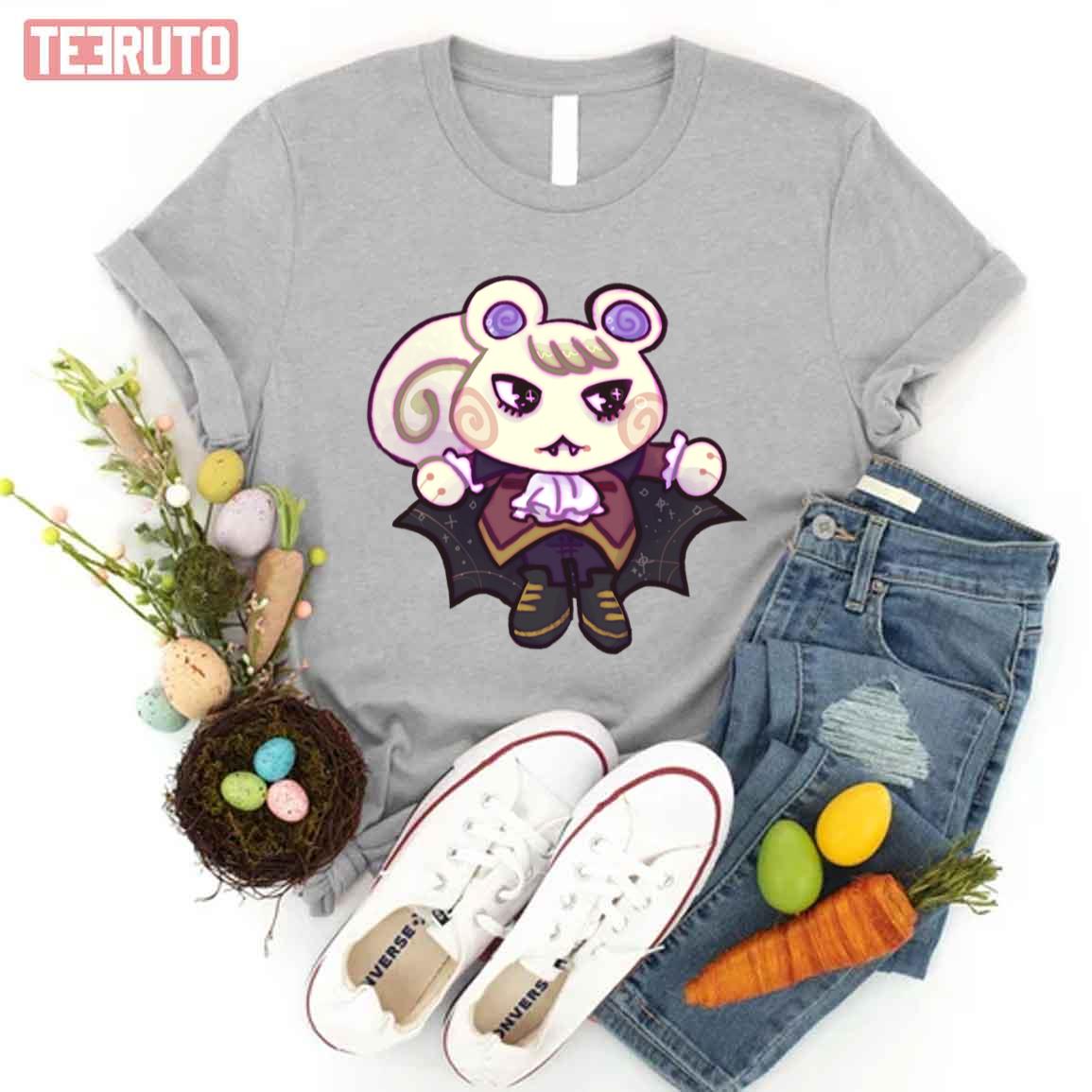Vampire Marshal Halloween Animal Crossing Unisex T-shirt