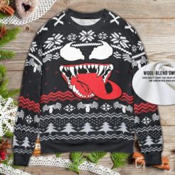 Venom Horror Ugly Christmas Sweater