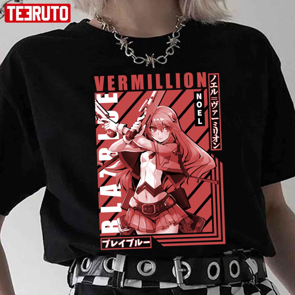 Vermilion Character Noel Anime Girl Unisex T-Shirt