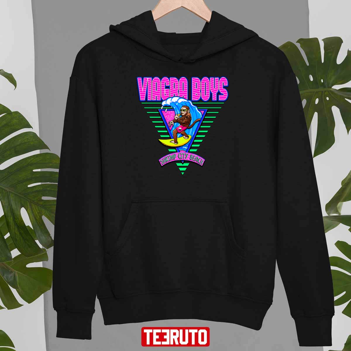 Viagra Boys Shrimp City Beach Funny Unisex T-Shirt