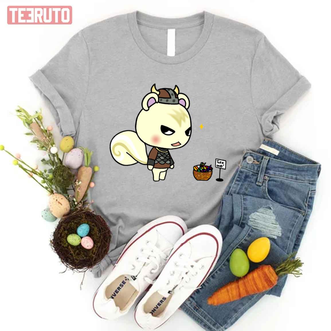 Viking Marshal Halloween Animal Crossing Unisex T-shirt