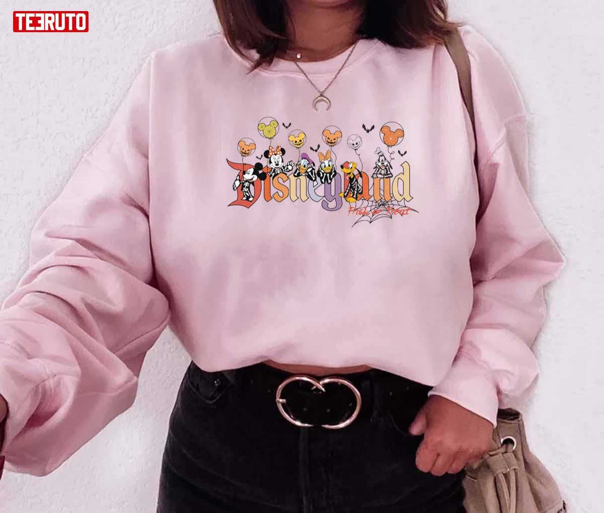 Vintage DisneyLand Halloween Mickey And Friends Family Unisex Sweatshirt