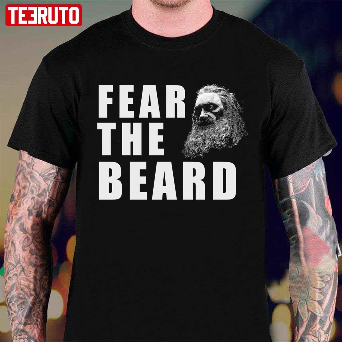 Vintage Our Flag Means Death Blackbeard Fear The Beard Unisex T-shirt
