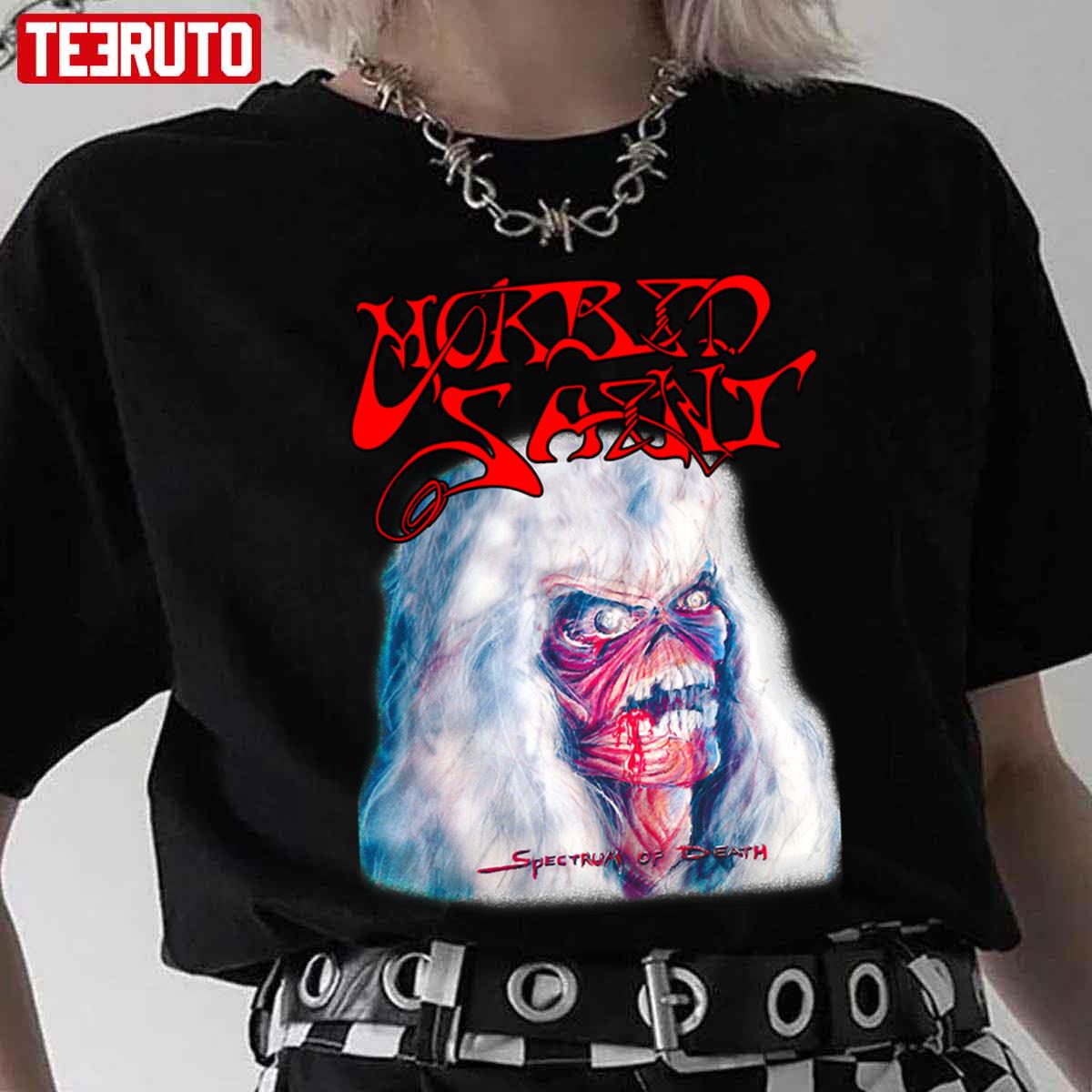 Vintage Photograp Morbid Saint Spectrum Of Death Heavypowerthrash Metal Unisex T-Shirt