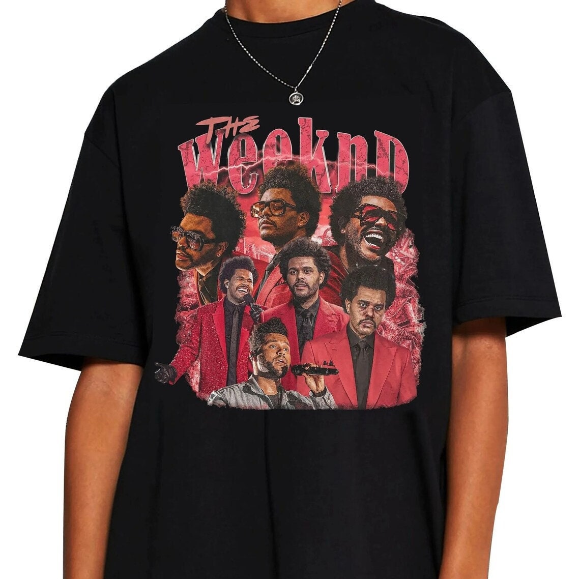 Weeknd After Hours Tour 2022 Vintage Front Back Shirt