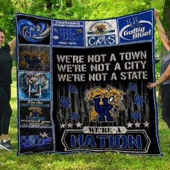 We’re A Nation Ncaa Kentucky Wildcats Collection Quilt Blanket