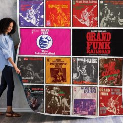 We’re An American Band Grand Funk Railroad Throws Collection Quilt Blanket