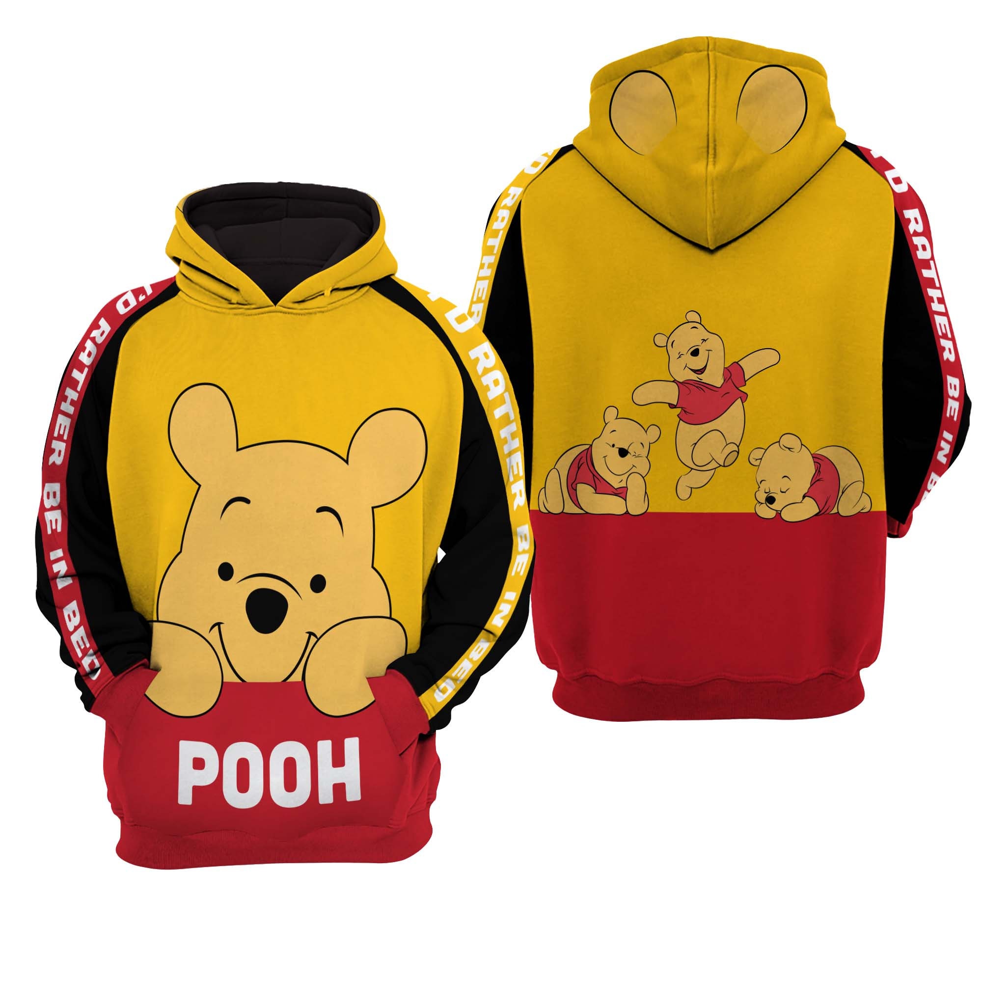 Winnie The Pooh Disney AOP Unisex Hoodie