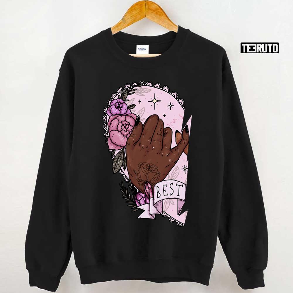 Witchy Bff Girl 1 Happy Halloween Unisex Sweatshirt