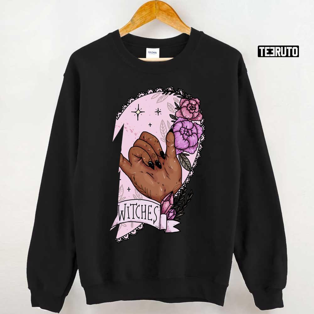 Witchy Bff Girl 2 Happy Halloween Unisex Sweatshirt