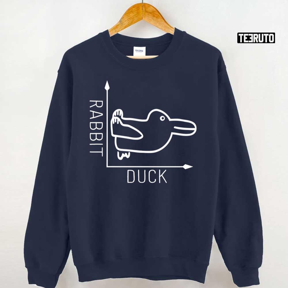 Wittgenstein Rabbit Duck Illusion Unisex T-Shirt