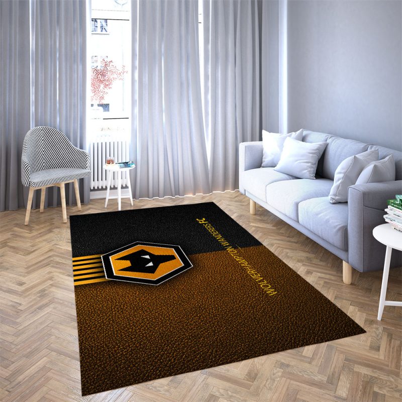 Wolverhampton Wanderers Football Club Carpet Living Room Rugs Doormat 26