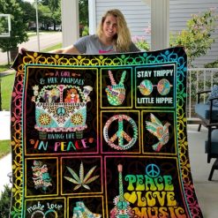 Woodstock Gypsy Ornamental Hippie Quilt Blanket