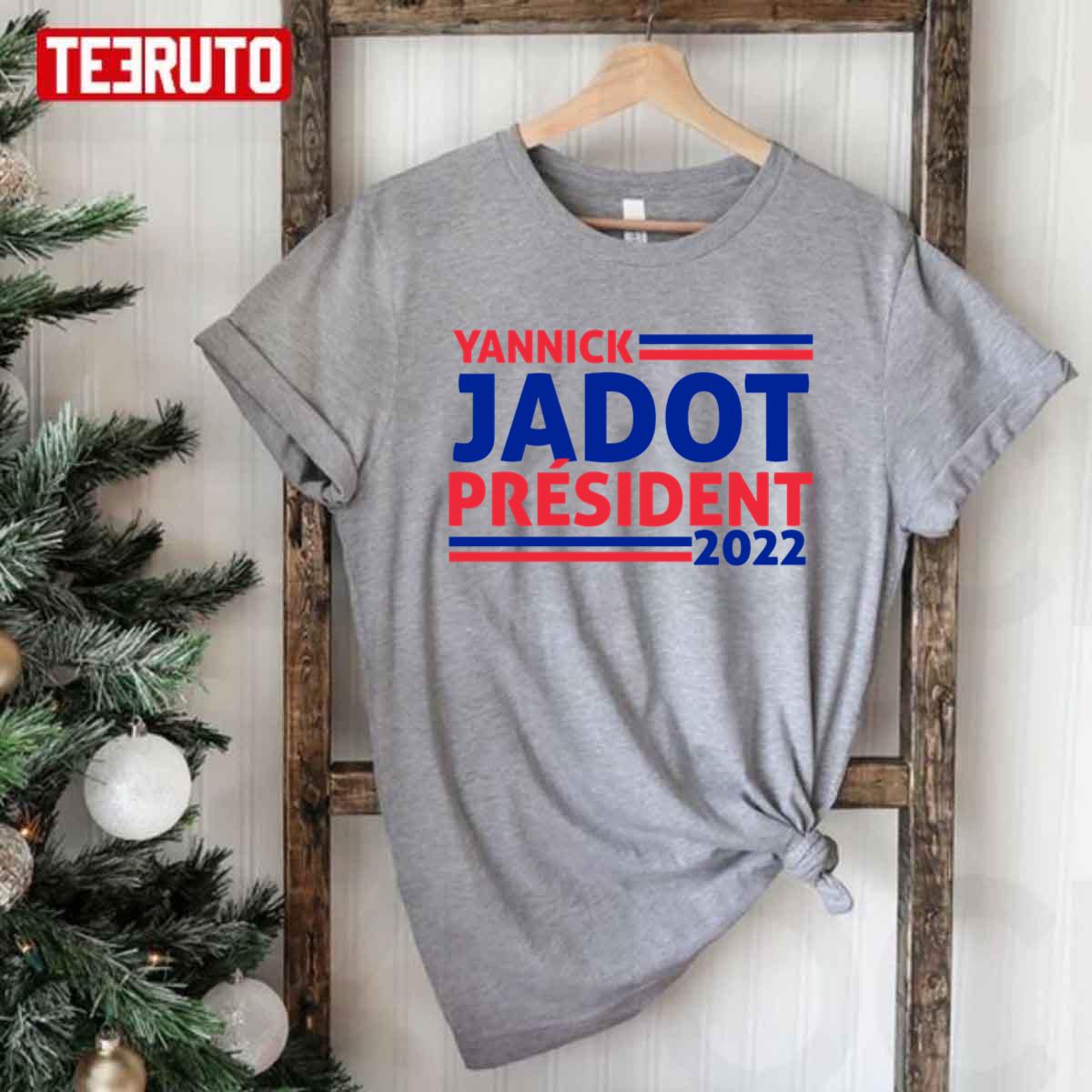 Yannick Jadot Presidential Elections 2022 France Unisex T-Shirt