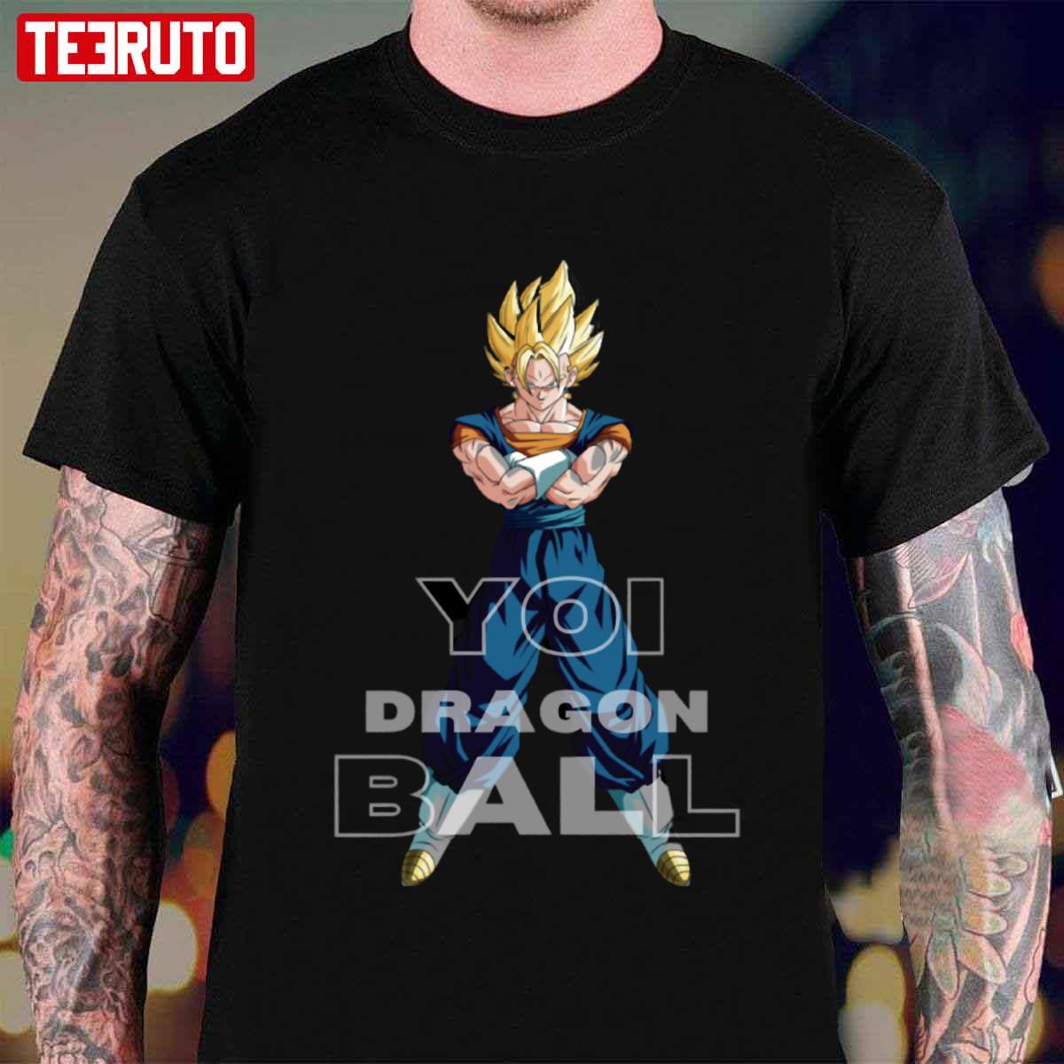 Yoi Dragon Ball Vegeta Anime Unisex T-shirt