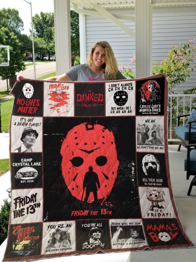 You're Doomed Friday The 13th Collection For Fans Quilt Blanket