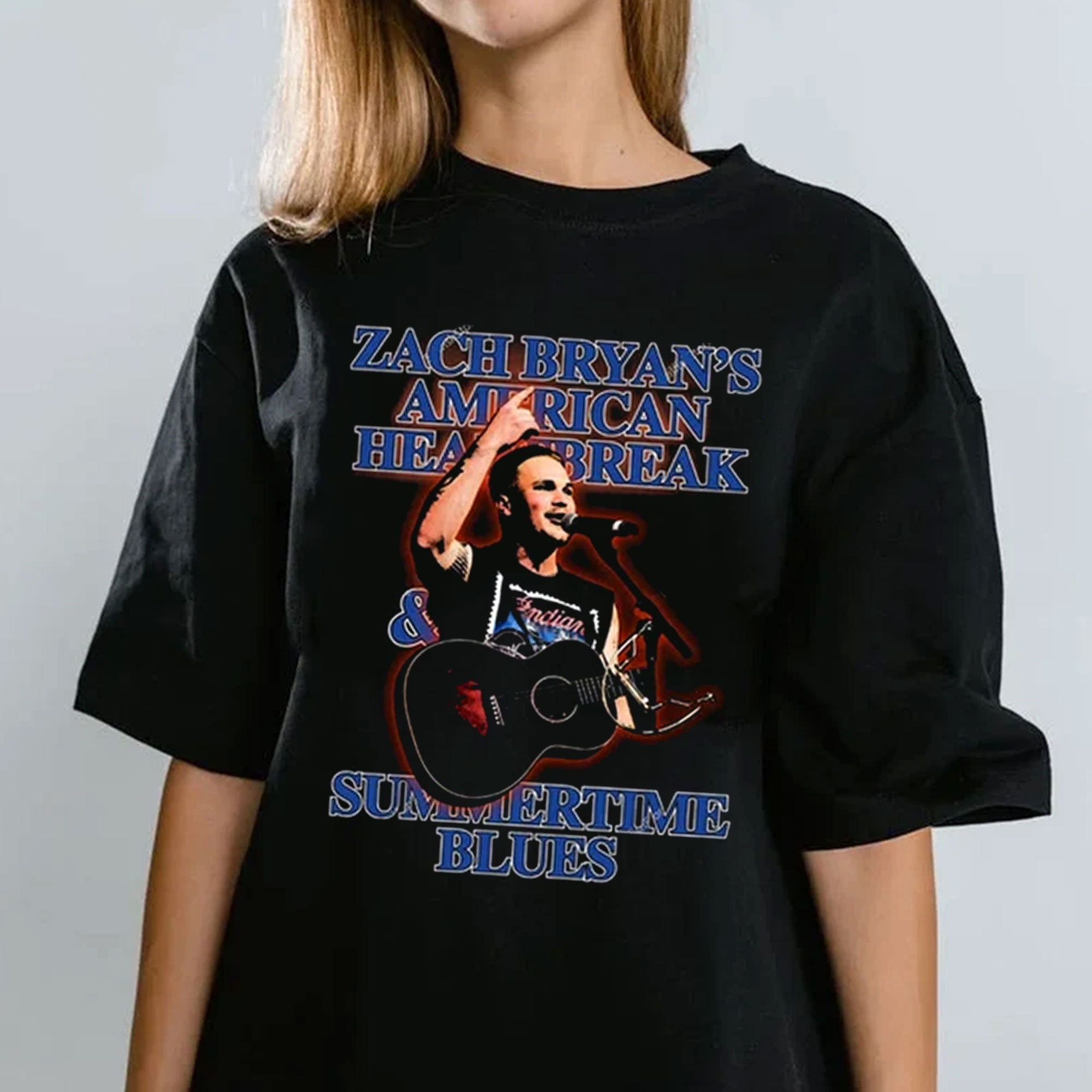 Zach Bryan American Heartbreak Summer Tour Zach Bryan Summer 2022 Tour Heartbreak Unisex T-Shirt