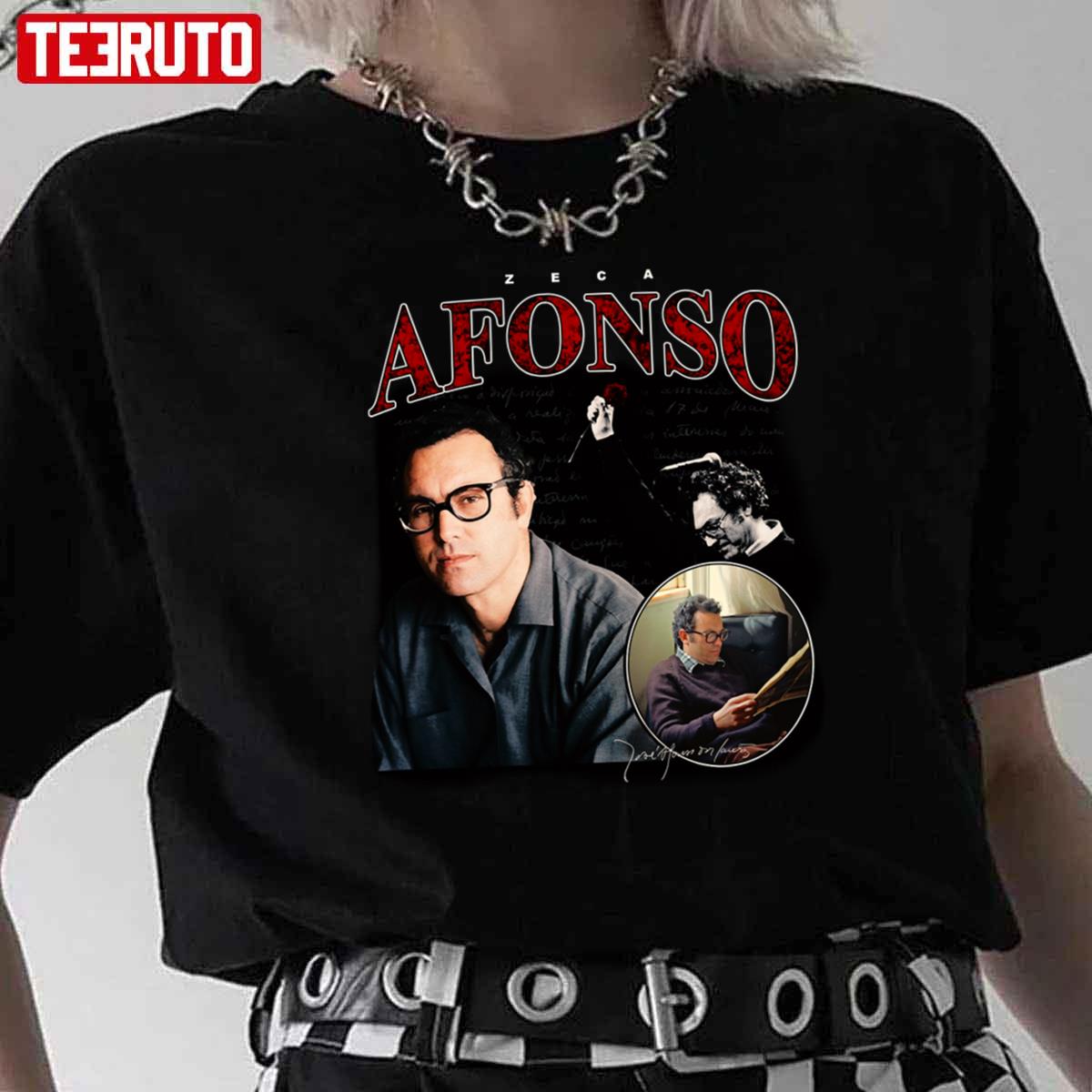 Zeca Afonso Vintage Art Unisex T-Shirt