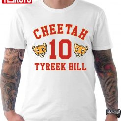 #10 Cheetah Tyreek Hill Unisex T-shirt