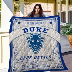 1838 Ncaa Depaul Blue Demons Collection Collection Quilt Blanket