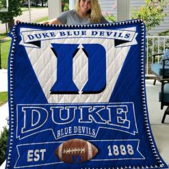 1888 Ncaa Depaul Blue Demons Collection Collected Quilt Blanket