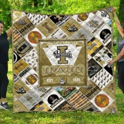1889 Ncaa Idaho Vandals Collection Collected Quilt Blanket